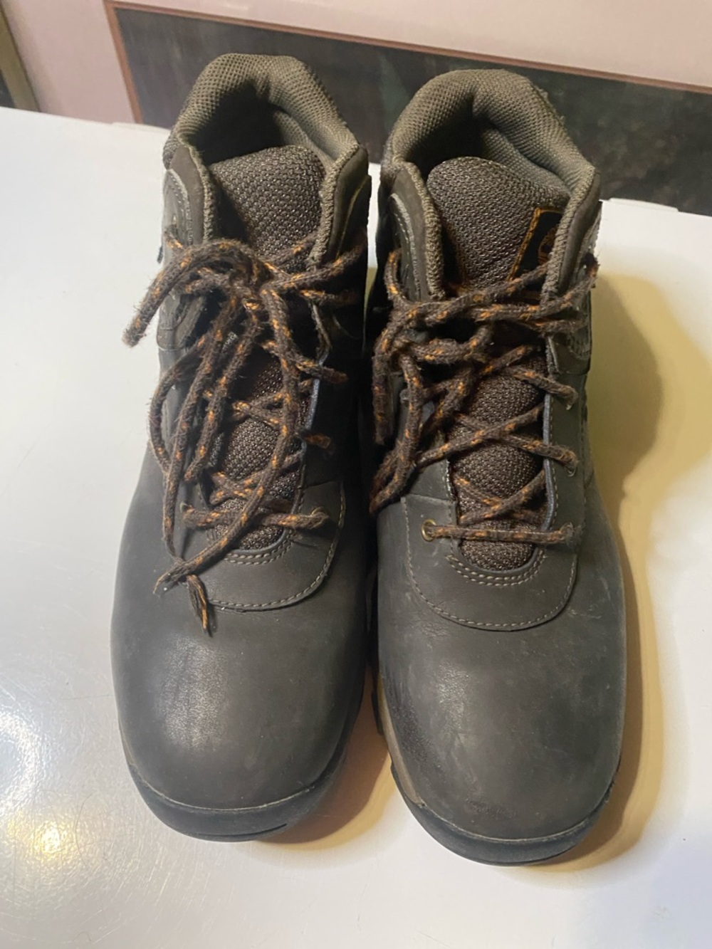 Timberland Dark Brown Lace-Up Hiking Boots